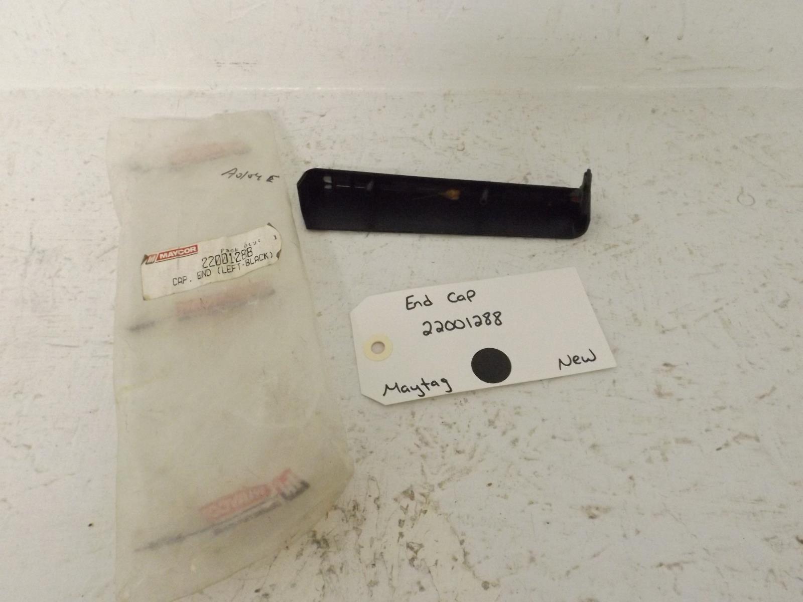 Maytag Washer 22001288 End Cap New Left Black Maytag Washer 22001288 End Cap New Left Black